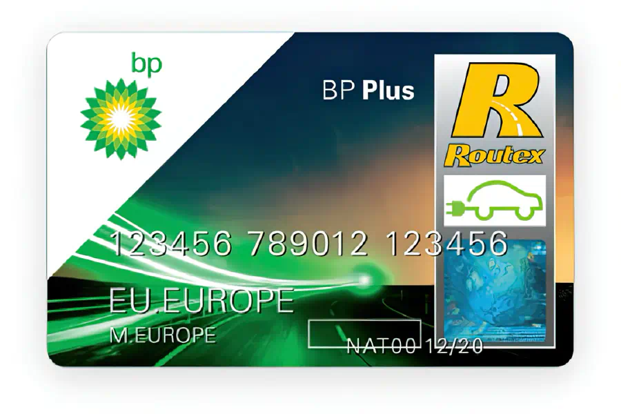 Karta paliwowa BP Routex umożliwiająca firmom obsługę flot i bezgotówkowe tankowanie paliwa, AdBlue oraz zakup produktów na wybranych stacjach BP w Polsce